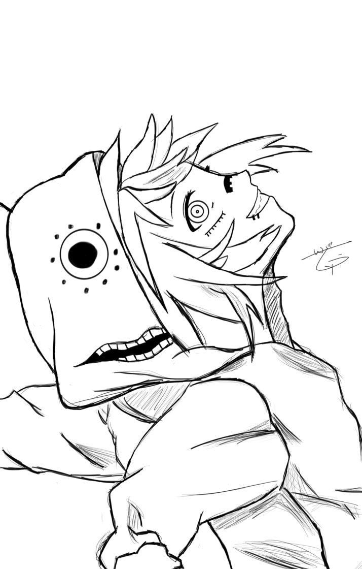 714x1120 Gumi Matryoshka Messy Lineart By Tiaothiniasprite