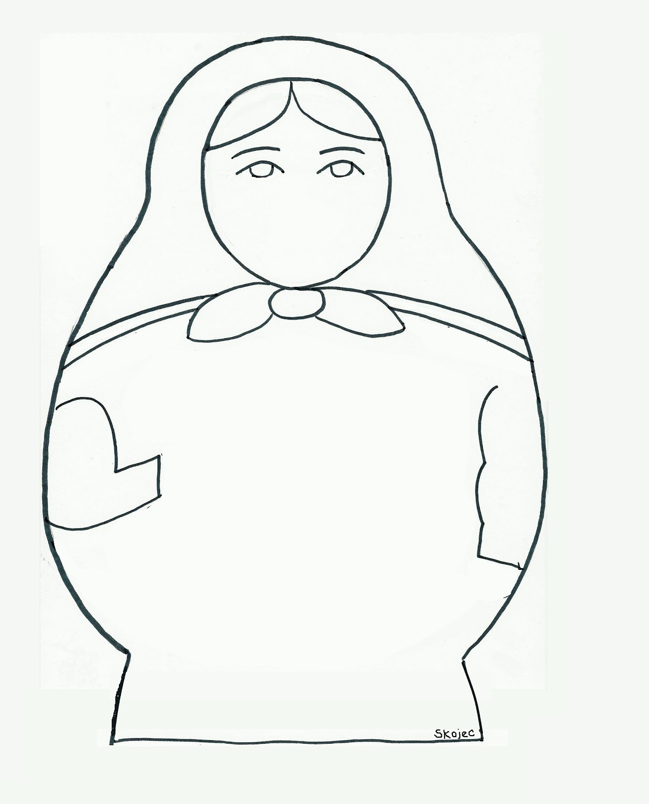 1293x1600 Russian Dolls Matryoshka Art Class Ideas