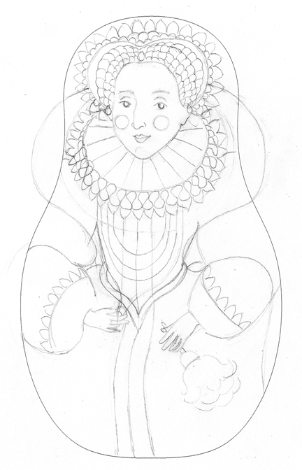 432x672 Amy Perrotti Queen Elizabeth I