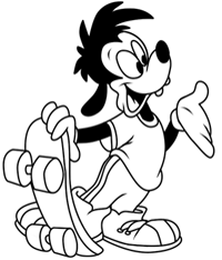 200x234 How To Draw Goofy's Nephew Max