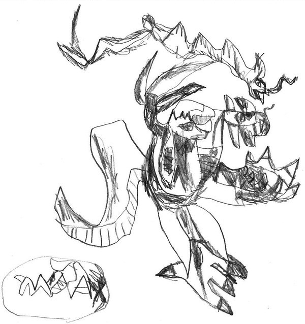 600x638 What Max Is Drawing C. Buddha's Hasty Musings