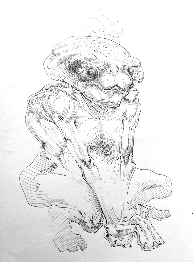 626x850 Sketchbook Drawings Alien Drawings