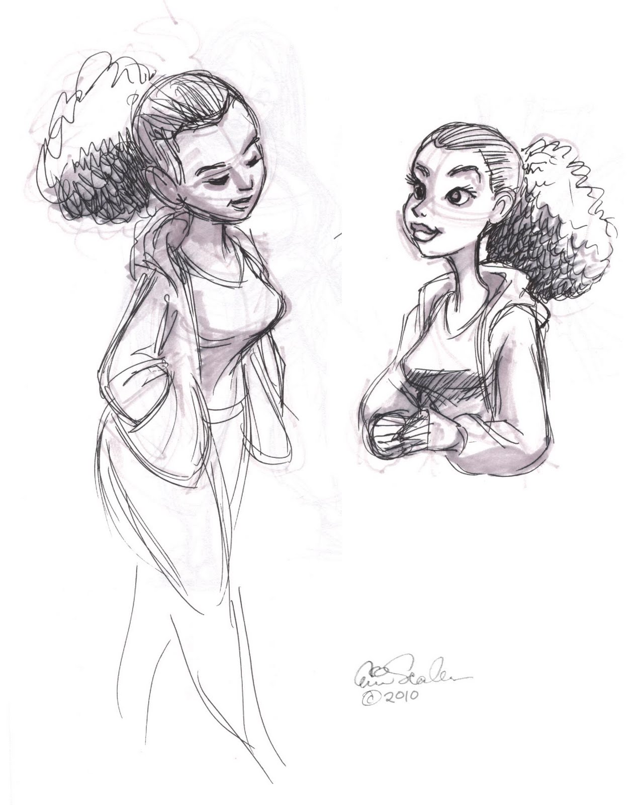 1273x1600 The Ol' Sketchbook May 2010