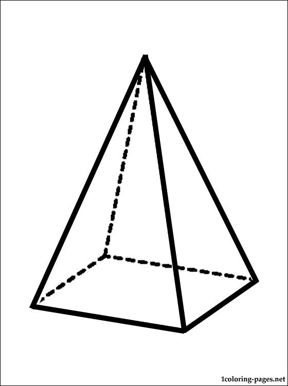 560x750 Pyramid Coloring Page Coloring Pages
