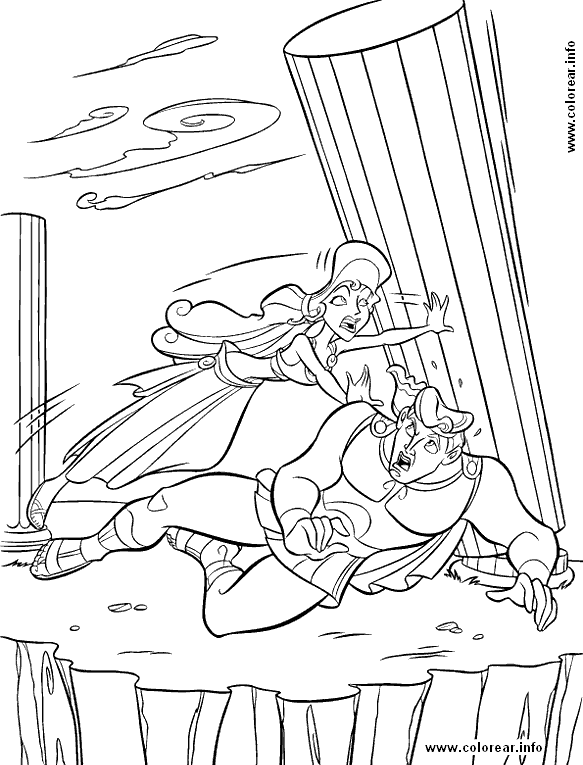 583x765 Novia Salva A Hercules Hercules Printable Coloring Pages For Kids.
