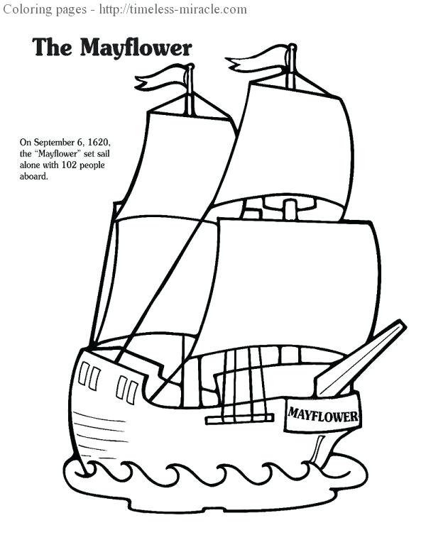 600x754 Mayflower Coloring Pages Mayflower Coloring Page Astonishing