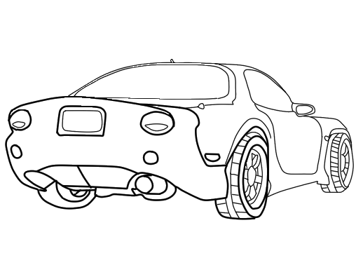 Mazda Rx7 Drawing at GetDrawings | Free download