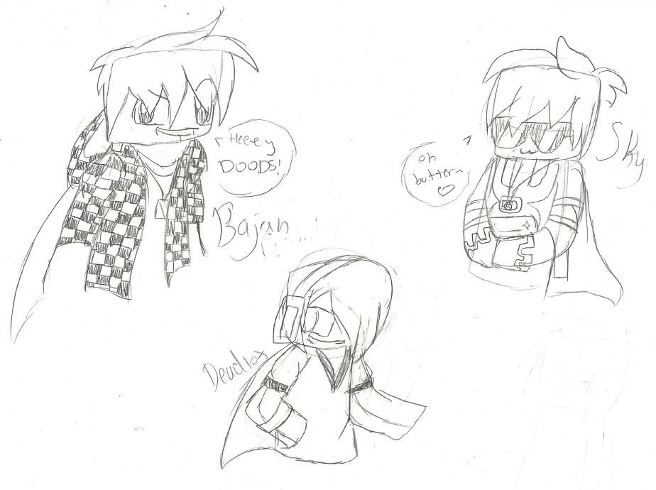 924x690 More Sketches~ Minecraft Youtubers By Lily Loves Mc