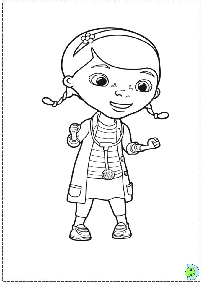 691x960 Doc Mc Stuffins Coloring Pages