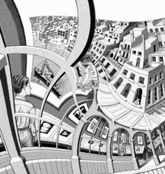 236x249 Above Below By M.c. Escher Art Mc Escher