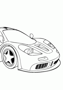 265x375 Cars Coloring Pages