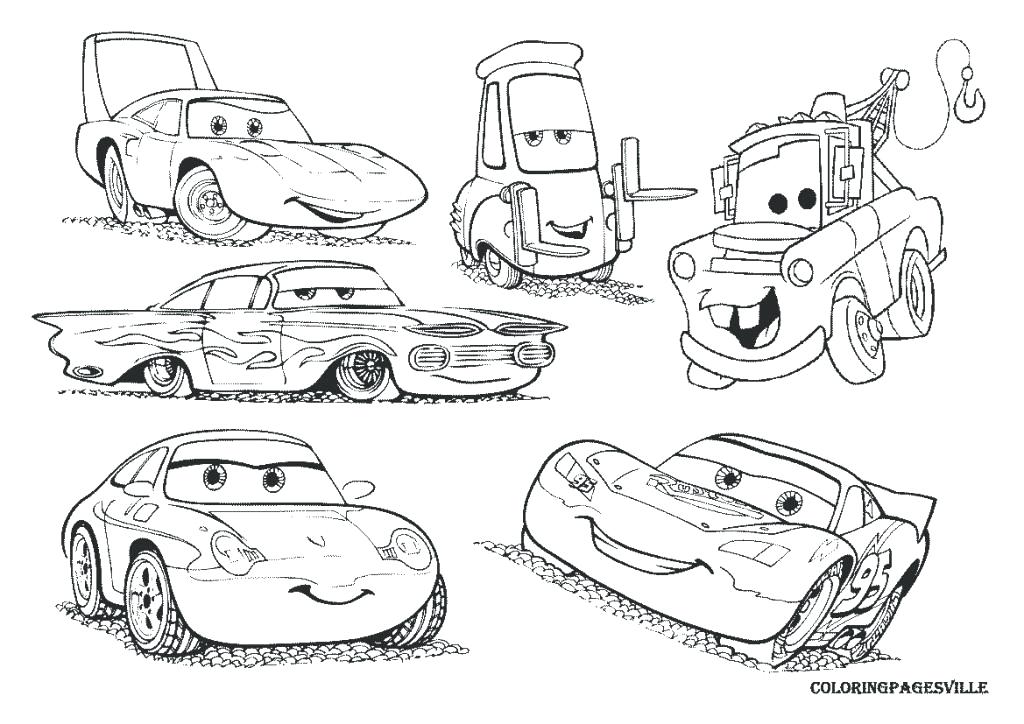 1024x724 Good Mater Coloring Pages Online Cars Truck Page Lightning Mcqueen