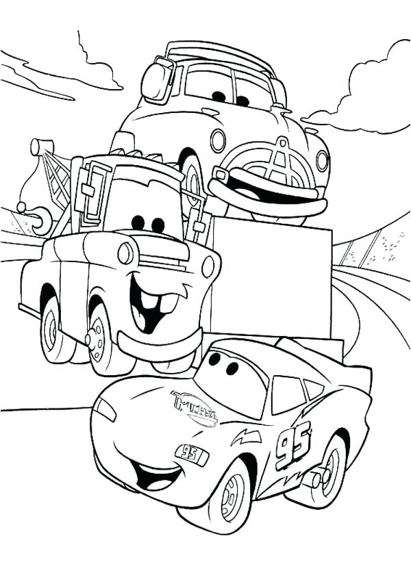 600x840 Coloring Page Cars Nzherald.co