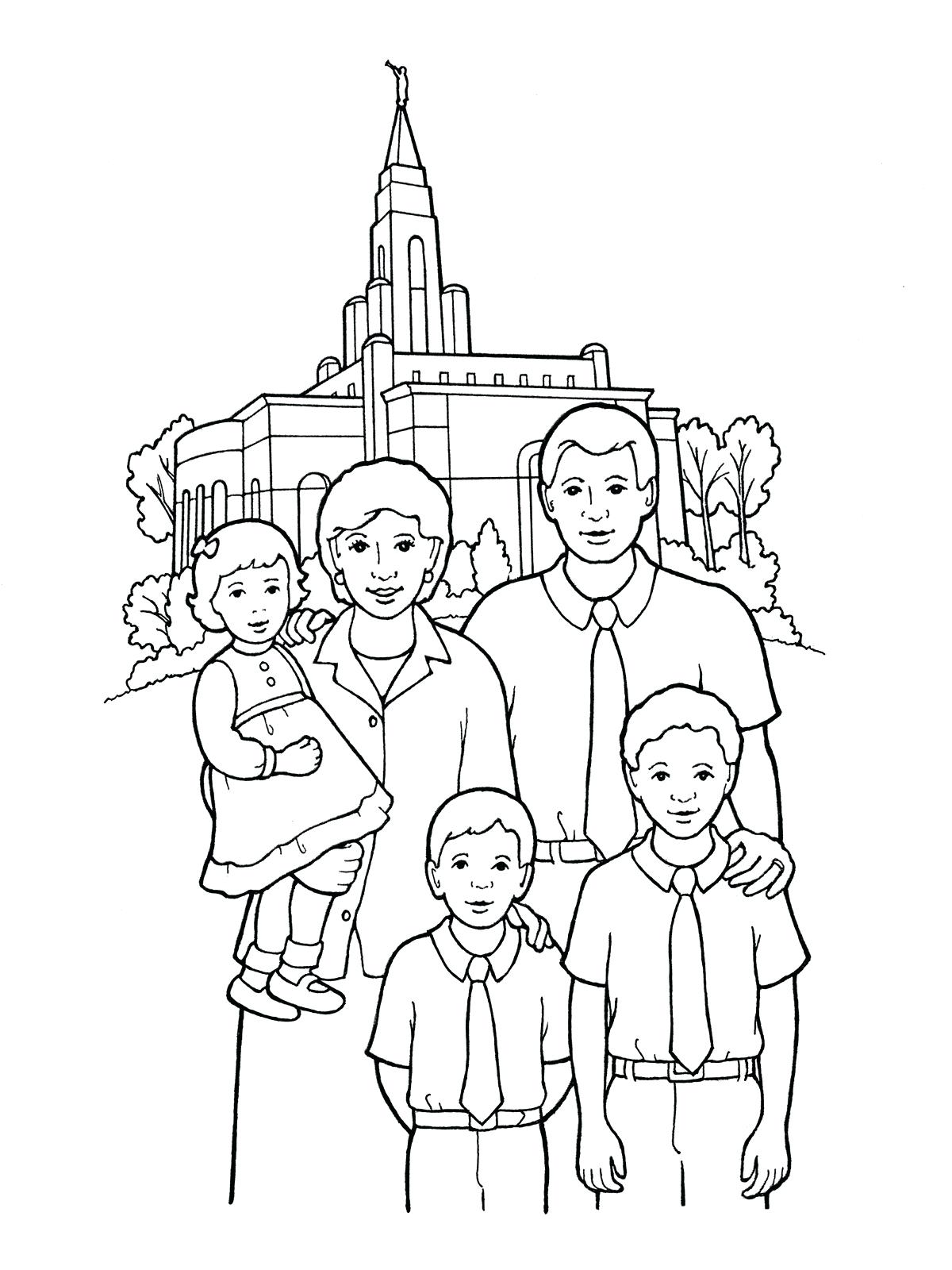 1200x1600 Coloring My Family Coloring Pages