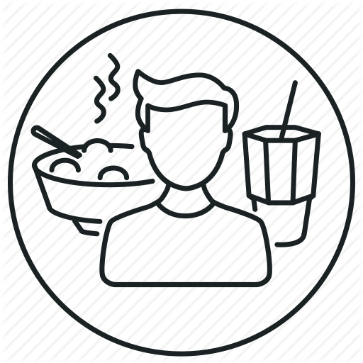 512x512 Dinner, Food, Food Intake, Ingestion, Lunch, Meal, Restaurant Icon