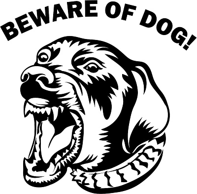 400x393 Mean Dog Face Clipart
