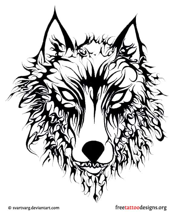 575x701 Wolf Tattoos