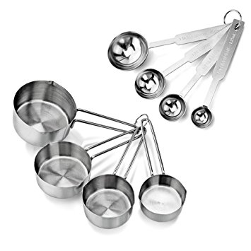 355x355 New Star Foodservice 42917 Stainless Steel 4pcs