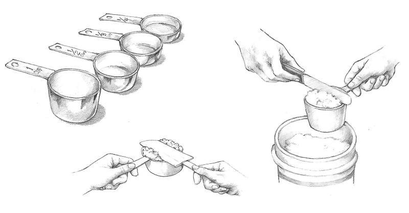 Measuring Spoons Drawing at GetDrawings | Free download