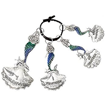 350x350 Metallic Mermaid And Seashell Themed Kitchen Measuring