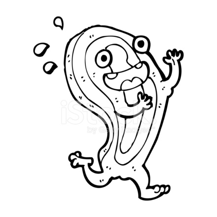 440x440 Meat Cartoon Character Stock Vector