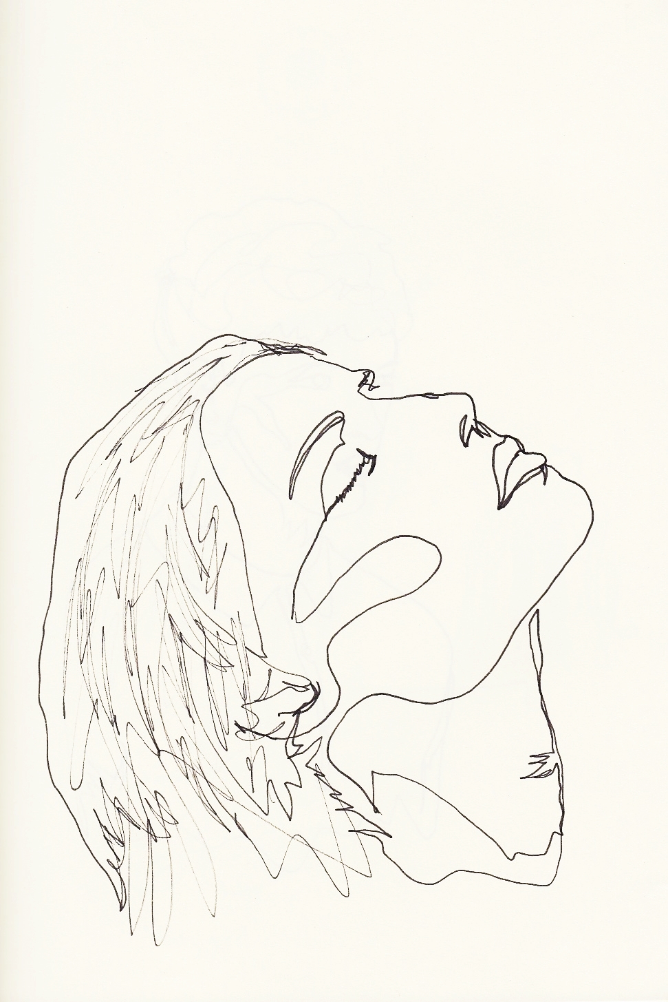 971x1455 Continuous Line Drawing By Me For More Click Here