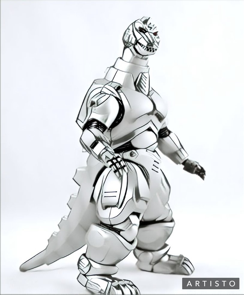 814x981 Mechagodzilla By Stephenbj4