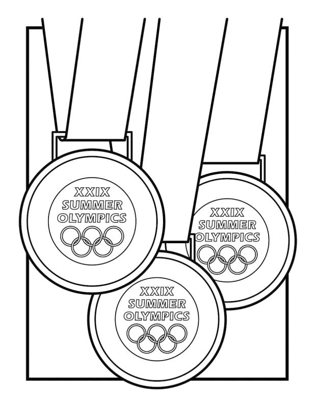 618x800 Olympic Medal Clipart
