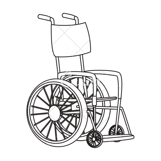 550x550 Wheelchair Medical Equipment Icon