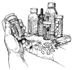 254x243 Medicine Bottle Drawing Mydrlynx
