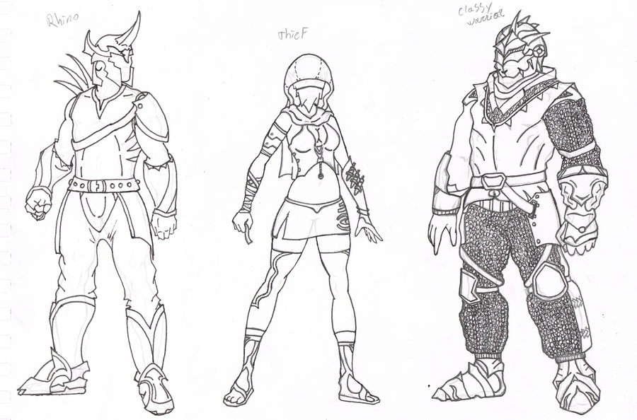 900x594 Medieval Armor Set By Icedsnake