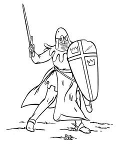 236x288 Medieval Knight Cartoon How To Draw Knights And Castles, Knight