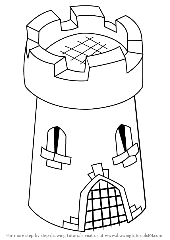 Medieval Castles Drawing at GetDrawings | Free download