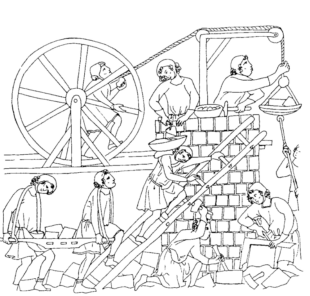 1000x955 Medieval Crane At Prague Castle Handshouse Studio