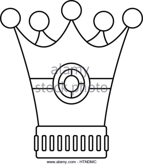 467x540 Princess Crown Icon Outline Illustration Stock Photos Amp Princess