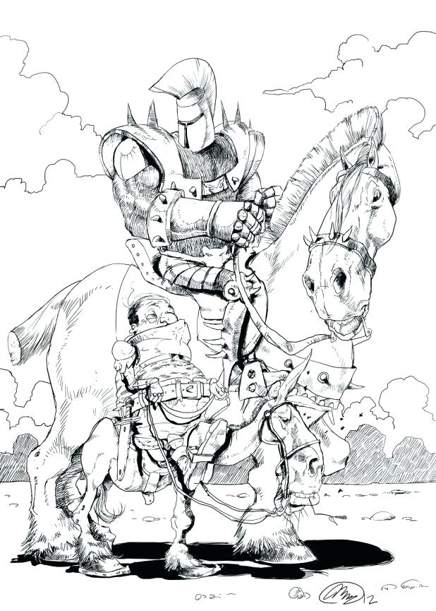 618x865 Medieval Knight Coloring Pages Brave Castle Coloring Pages About
