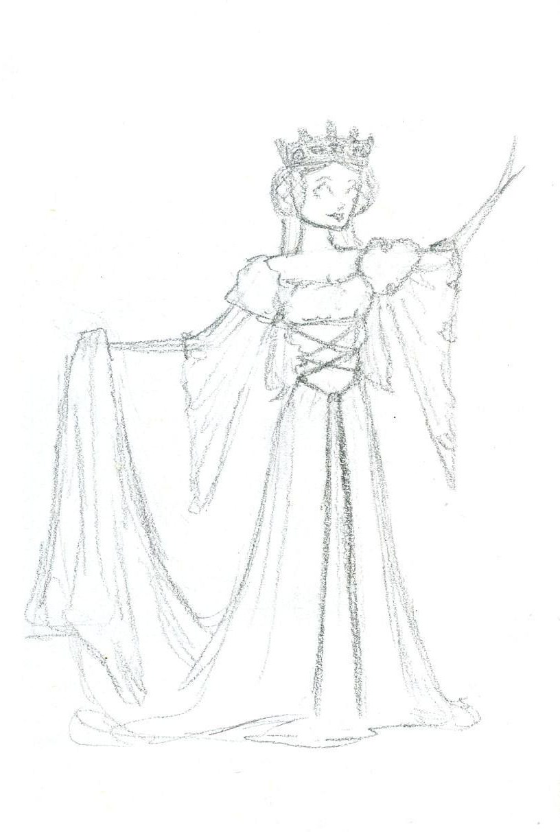 816x1212 Medieval Dress Design By Sahadlich90