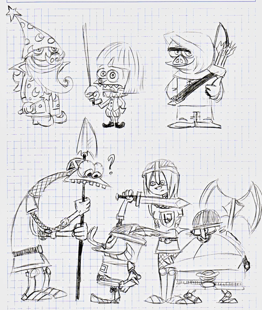 900x1066 Medieval Space Goofs Sketches By Natalietheantihero