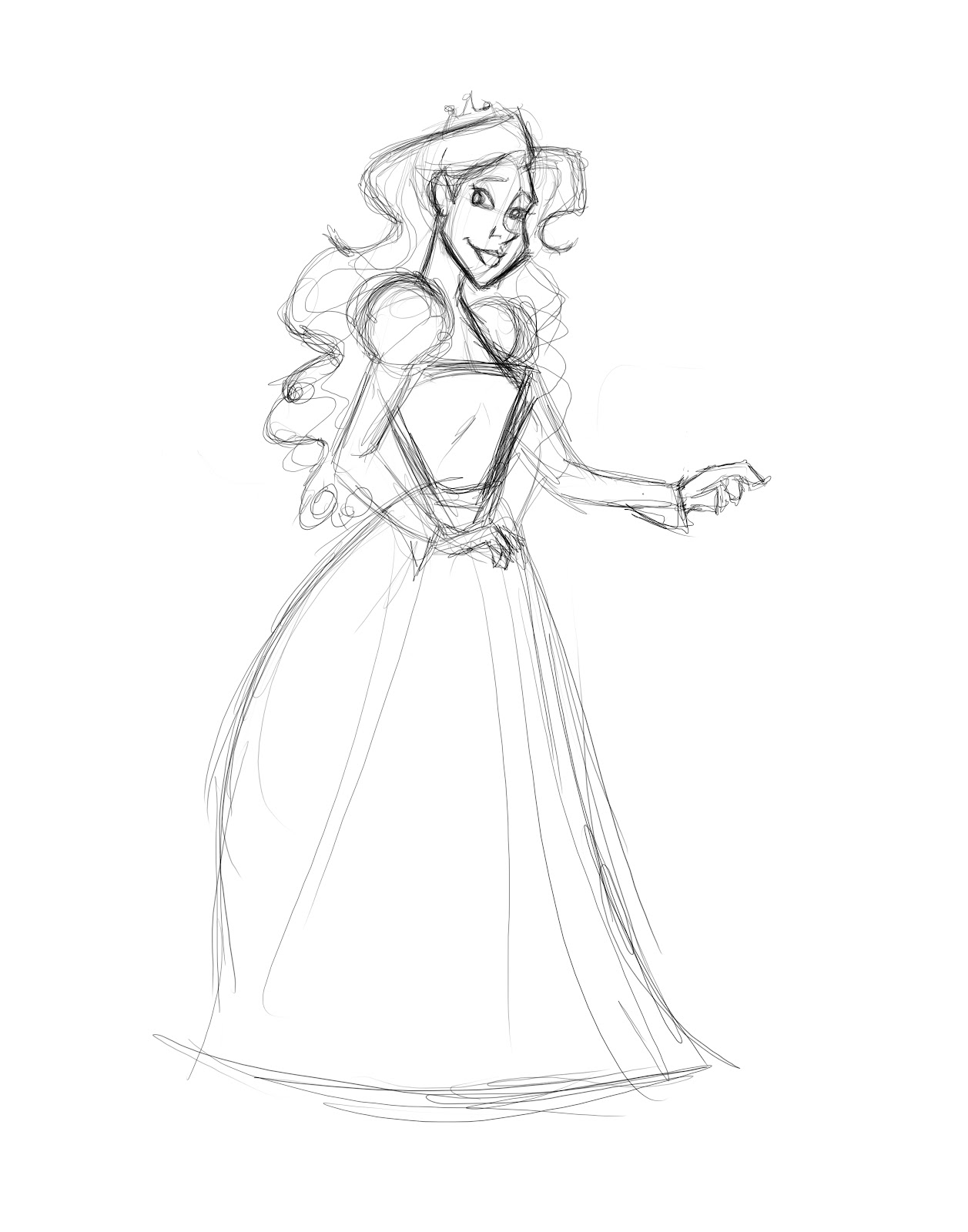 Medieval Dress Drawing at GetDrawings | Free download