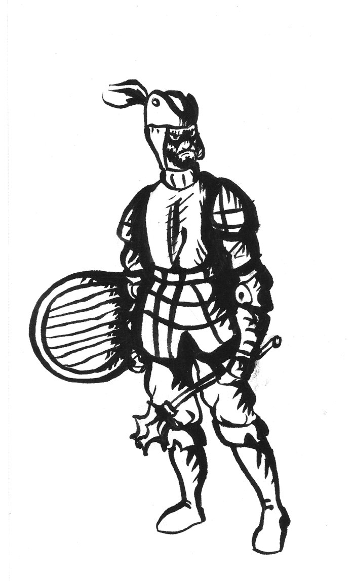 695x1148 Medieval Militia Man By Chaosking48