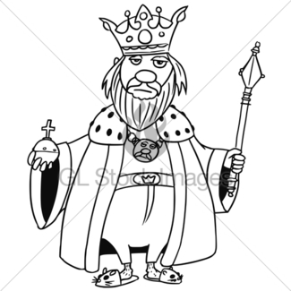 325x325 Cartoon Vector Medieval Fantasy Queen Gl Stock Images