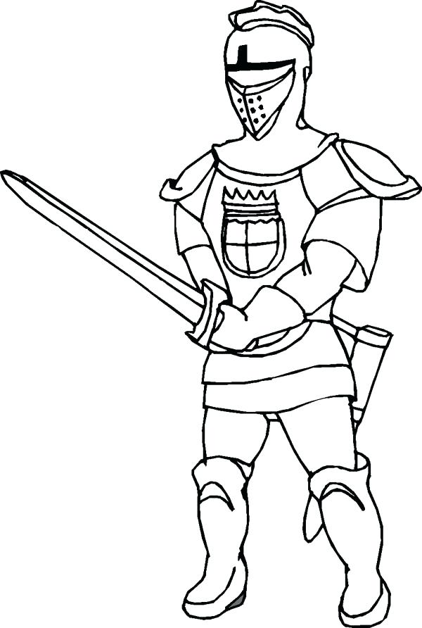 Medieval Knight Drawing at GetDrawings | Free download