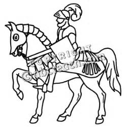 250x250 Medieval Black Knight Clipart