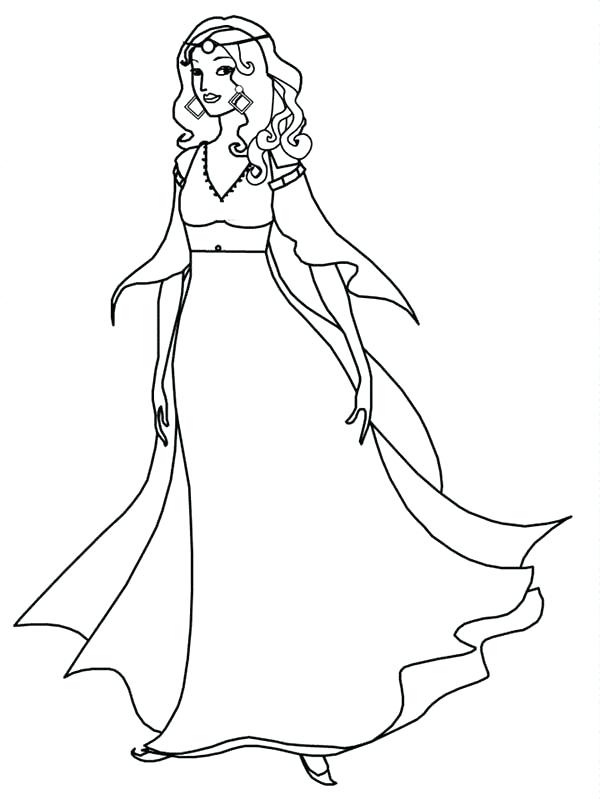 Medieval Queen Drawing at GetDrawings | Free download
