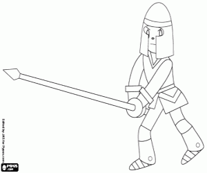 300x250 Battle Coloring Pages Printable Games