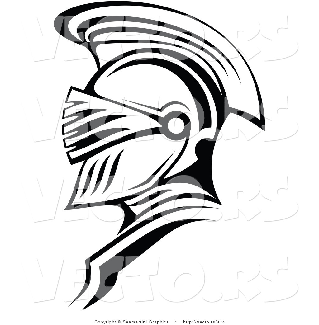 1024x1044 Vector Of A Roman Soldier Outline By Vector Tradition Sm