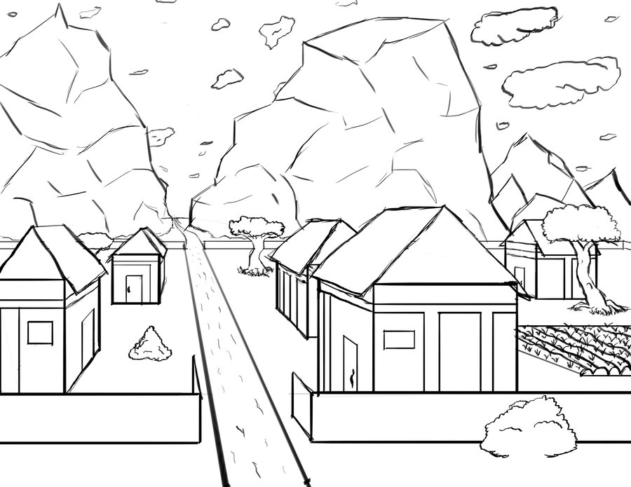 900x695 Colonial Village By E2x7u