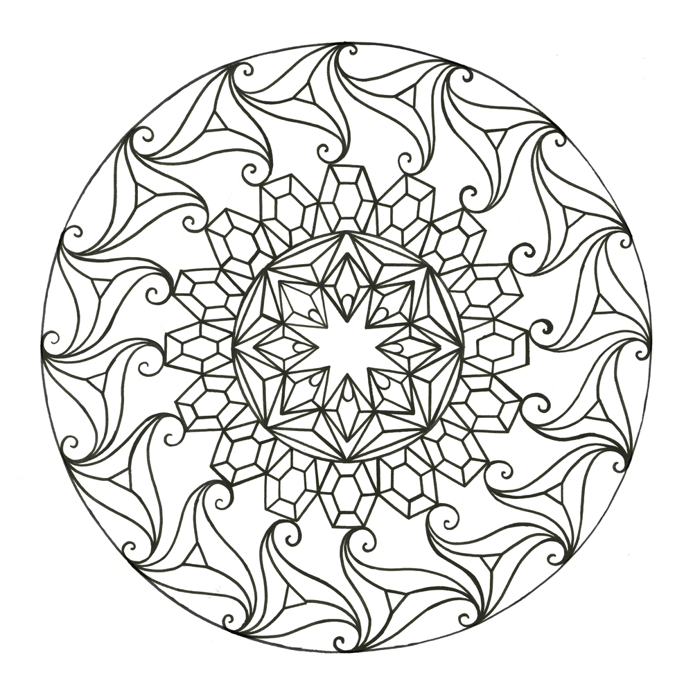 1000x1000 Meditation Drawings Saramazing