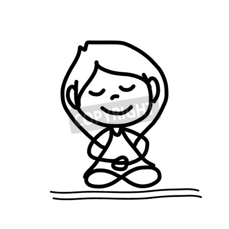 450x450 Vector Of Hand Drawing Cartoon Happy