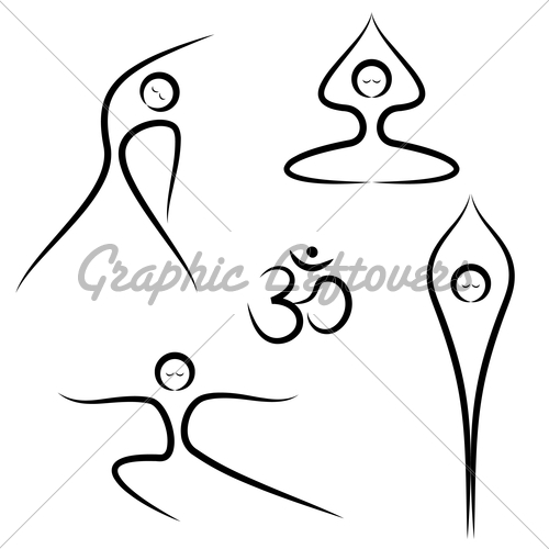 500x500 Laufuhr Test Images Meditation Pose Drawing